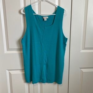 Cold water Creek sleeveless top
